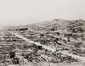Burnt Out: Burnt out ruins of San Francisco after the 3-day