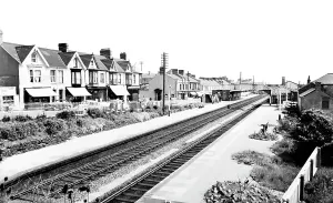 Burry: Burry Port, Station Road c1955