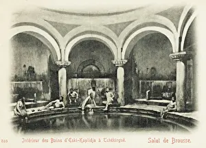 Prussa: Bursa - Turkey - Interior of the Baths