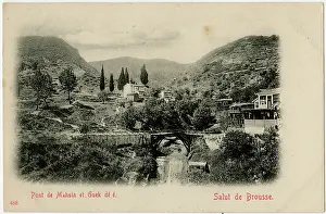 Bursa: Bursa, Turkey - Mahsin Bridge over the Guek-Sou stream