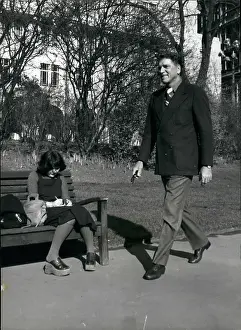 Unrecognised: Burt Lancaster, American actor, in London