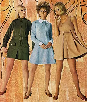Teenages: Burton advert - mini dresses in Post