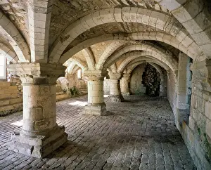 Undercroft: Burton Agnes Manor House