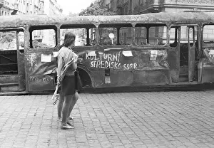 Grafitti: Bus - damage