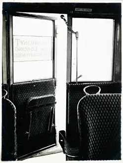 Thornycroft: Bus door gear on low loading demo bus
