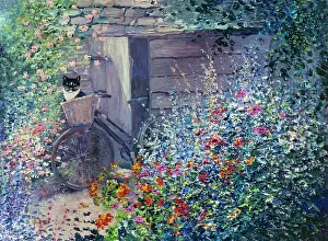 Agoust: The Bus Home – cat in bicycle basket