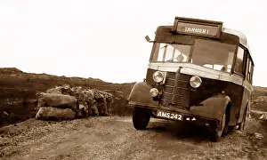 Tarbert: Bus to Tarbert, Scotland