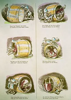 Diogenes: Busch, Wilhelm, 15.4.1832 - 9.1.1908, German