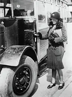 Mailboxes: Many buses in London were provided