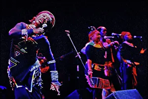 Busi: Busi Mhlongo performing
