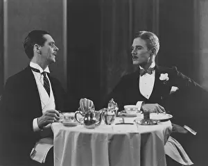 Socializing: Business lunch