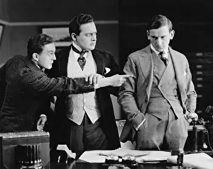 Restraint: Businessman accusing colleague