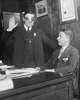Gags: Businessman wearing mask