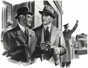 Businessmen: Two Businessmen