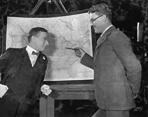 Ventures: Businessmen with US map