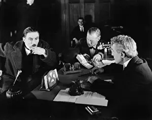 Earnest: Businessmen meeting in office