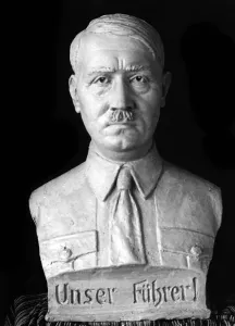 Depictions: Bust of Adolf Hitler, undated