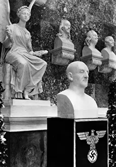 Regensburg: Bust of Anton Bruckner, 1937