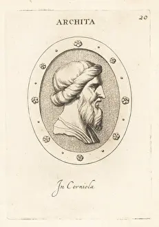 Strategist: Bust of Archytas, Ancient Greek philosopher