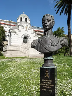 Tsarevich: Bust, Chapel of Tsarevich Nicholas Alexandrovich, Nice