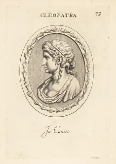 Abraham Blooteling: Bust of Cleopatra VII Philopator, Queen of Egypt