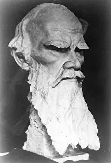 Nikolaevich: Bust of Count Lev Tolstoy, 1928