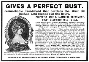 Bosom: Bust developer advertisement, 1903