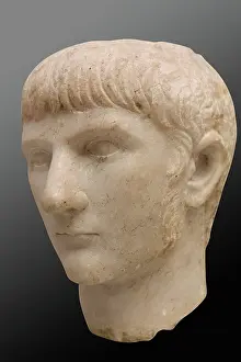 Andalucian: Bust of Germanicus, Museo de Cadiz, Cadiz, Andalusia, Spain