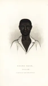 Agate: Bust of Iolo-ki, a native of Western Africa