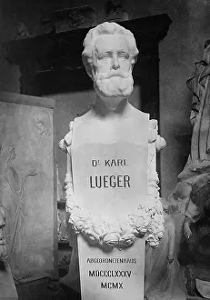 Lueger: Bust of Karl Lueger. 1912