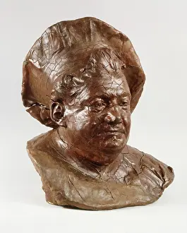 Enamelled: Bust known as Le cuisinier, The Cook