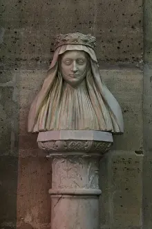 1463: Bust of Marie d'Anjou, Basilique Saint-Denis