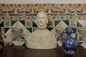 Jeronimos: Bust, Monasterio de Sant Jeroni de Cotalba, Spain