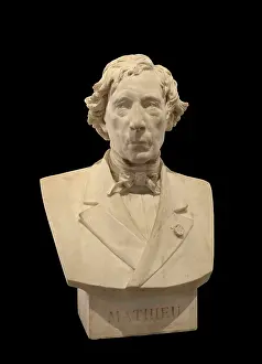 Couvent: Bust, Musee des Ursulines, Macon, Saone-et-Loire, France