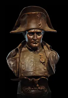 Grand Est: Bust, Musee Napoleon, Brienne-le-Chateau, Aube, France