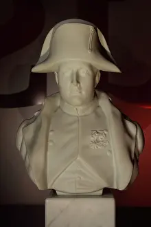 Brienne: Bust of Napoleon, Musee Napoleon, Brienne-le-Chateau, Aube