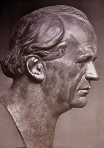 Deutschen: Bust ofWilhelm Backhaus by Georg Wienbrack, Published