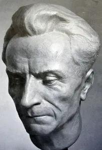 Kunst: Bust of Peter Raabe by Lili Graf, Published in