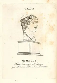 Lateran: Bust of Roman Emperor Commodus