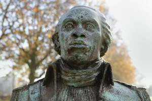 Louverture: Bust of Toussaint Louverture, Bordeaux, Aquitaine, France