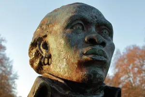 Louverture: Bust of Toussaint Louverture, Bordeaux, Aquitaine, France
