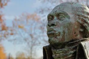 Louverture: Bust of Toussaint Louverture, Bordeaux, Aquitaine, France