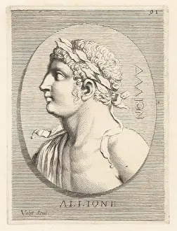 Iconografia: Bust of a young male athlete crowned with victory laurels