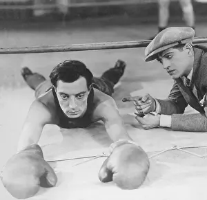 Battling: Buster Keaton the boxer, 1926
