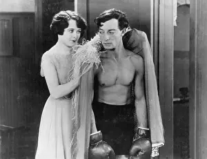 Battling: Buster Keaton the boxer, 1926