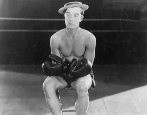 Battling: Buster Keaton the boxer, 1926