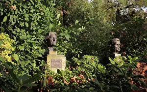 Busts, Berlin Zoo, Tiergarten, Berlin, Germany