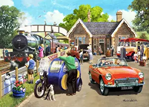 The Kevin Walsh Nostalgia Collection: Busy day at the Village Station