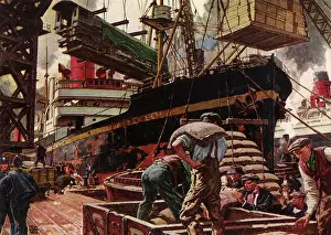 Cornwell: Busy Southampton Docks