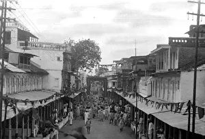Jaora: Busy street in Jaora, India